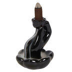 Eleanoras HAND & LOTUS FLOWER BACKFLOW INCENSE BURNER 