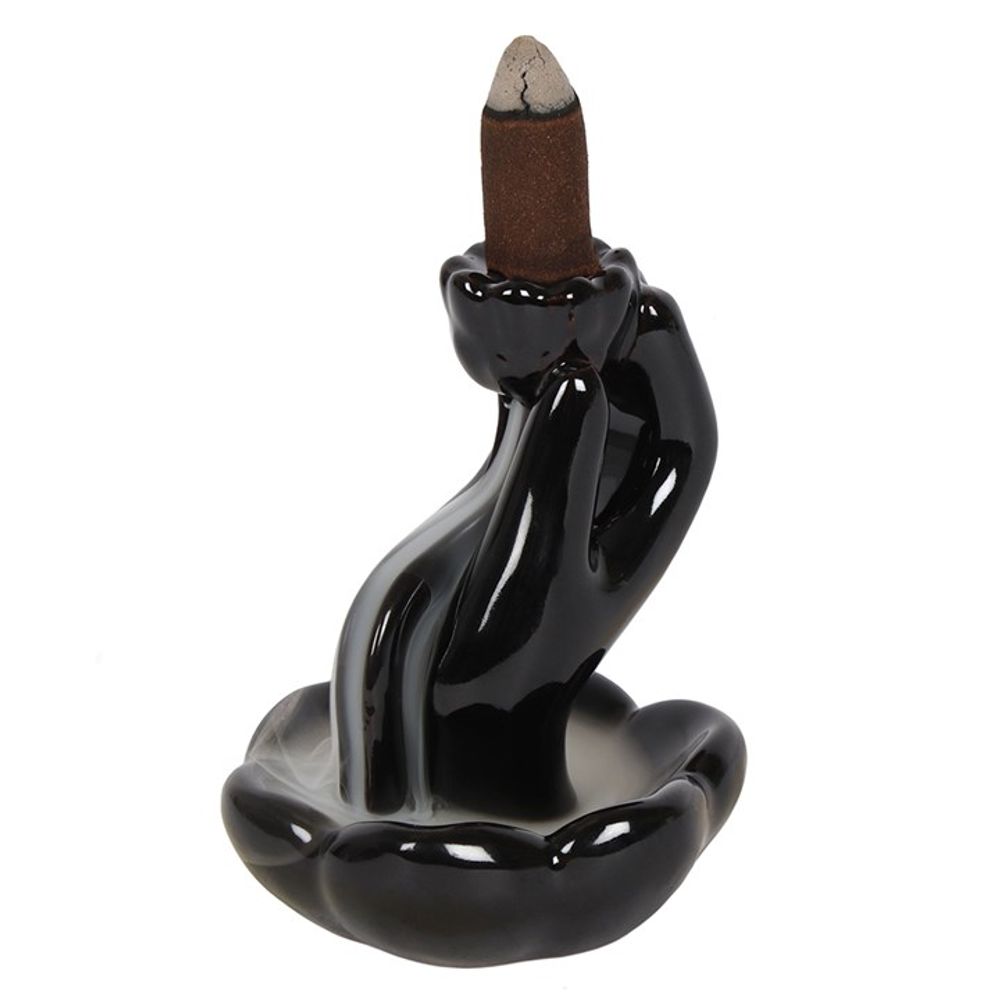 Eleanoras HAND & LOTUS FLOWER BACKFLOW INCENSE BURNER 