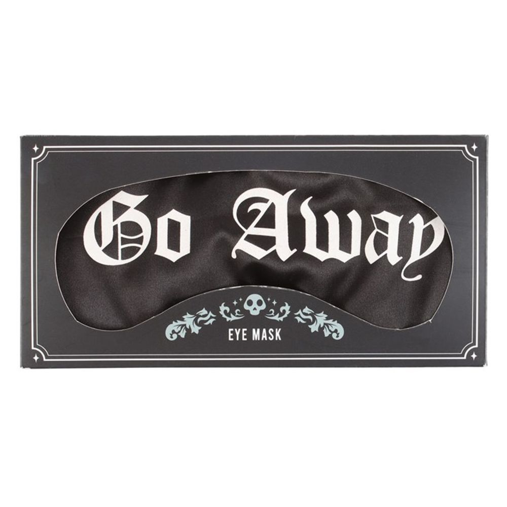 Eleanoras GO AWAY GOTHIC SATIN SLEEP MASK 