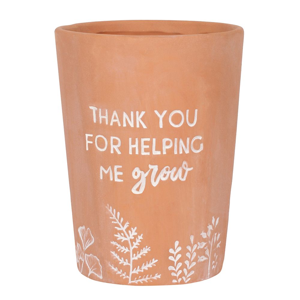 Eleanoras THANK YOU FOR HELPING ME GROW PLANT POT Plant Pots