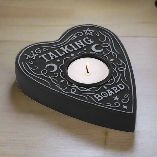 TALKING BOARD TEALIGHT CANDLE HOLDER Candle Holders from Eleanoras