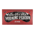 Eleanoras I'm Not A Morning Person Satin Sleep Mak Beauty Accessories