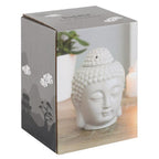 Eleanoras SMALL GREY BUDDHA HEAD OIL BURNER Oil Burners