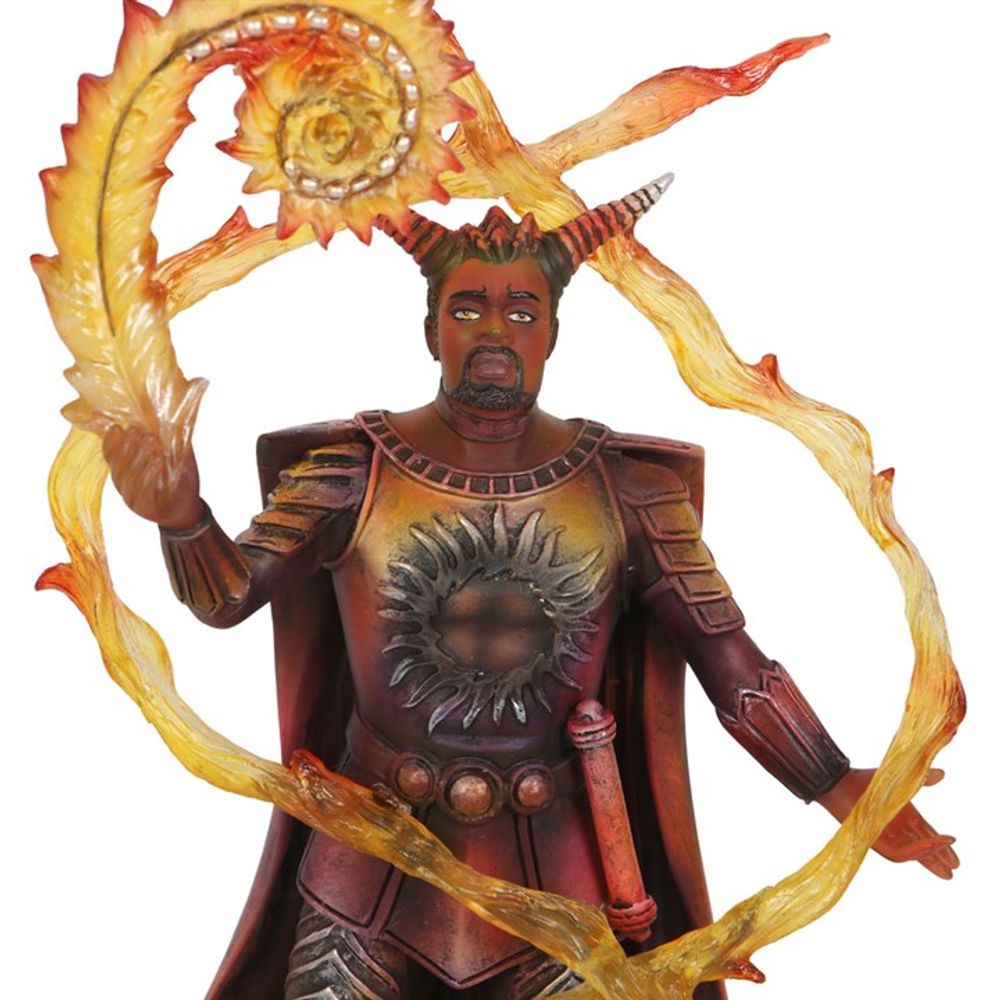 Eleanoras Fire Elemental Wizard Figurine by Anne Stokes 