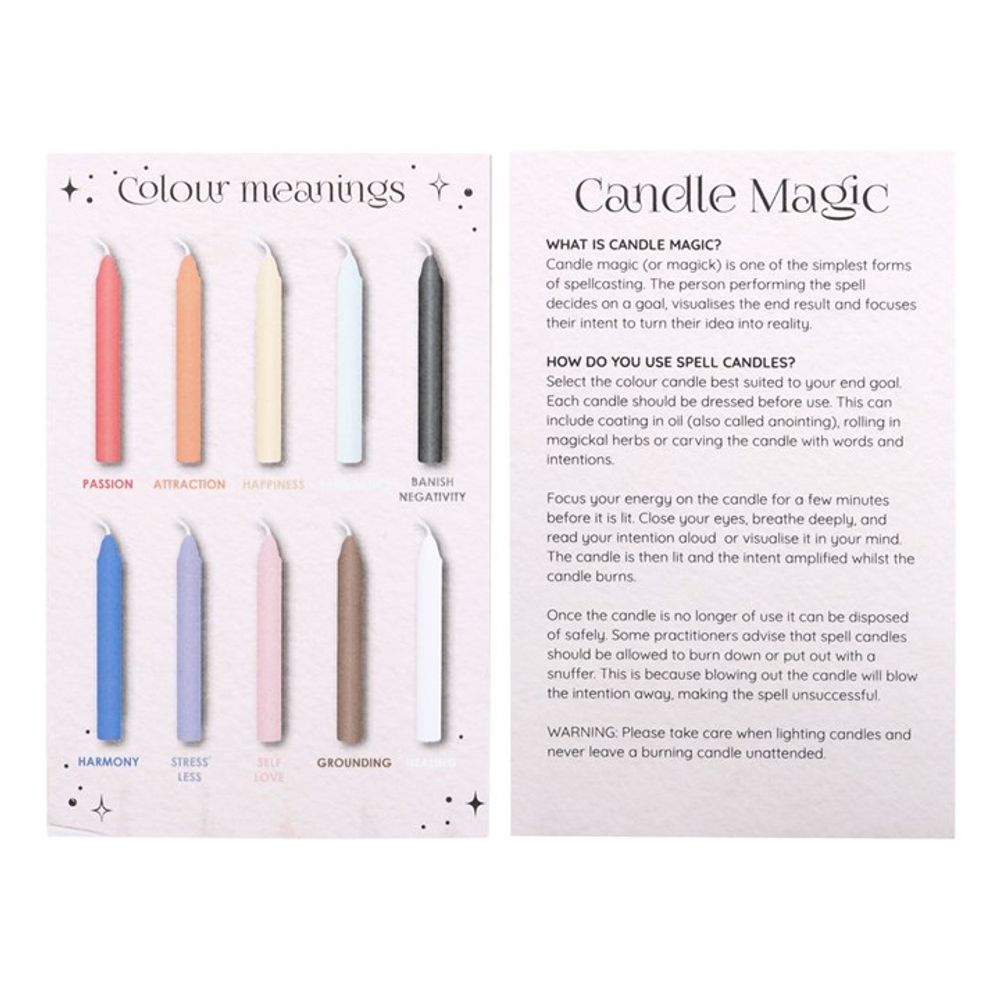 MIXED COLOUR SPELL CANDLES