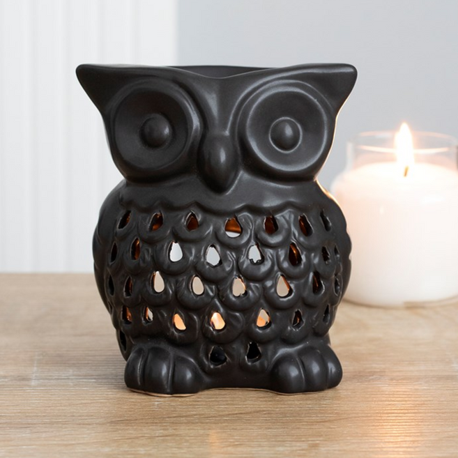 Eleanoras Black Owl Oil Burner Oil Burners