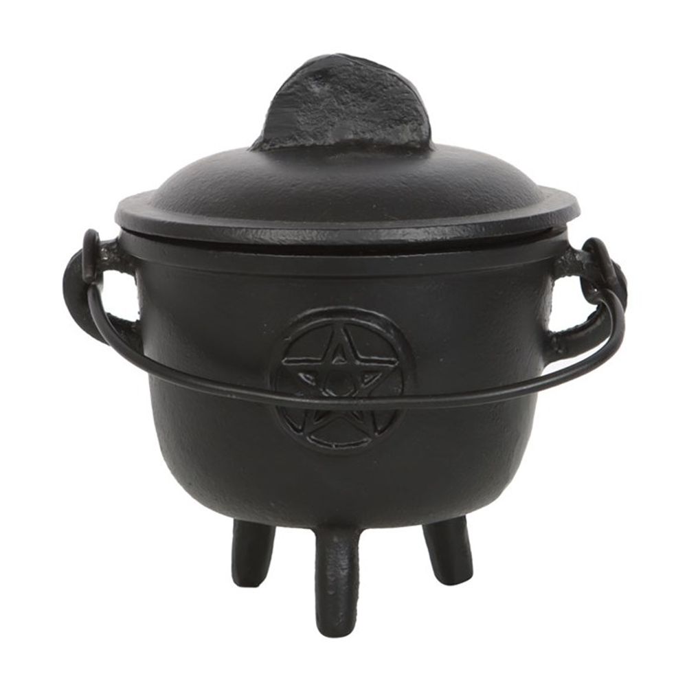 Eleanoras PENTAGRAM CAST IRON CAULDRON 11cm 