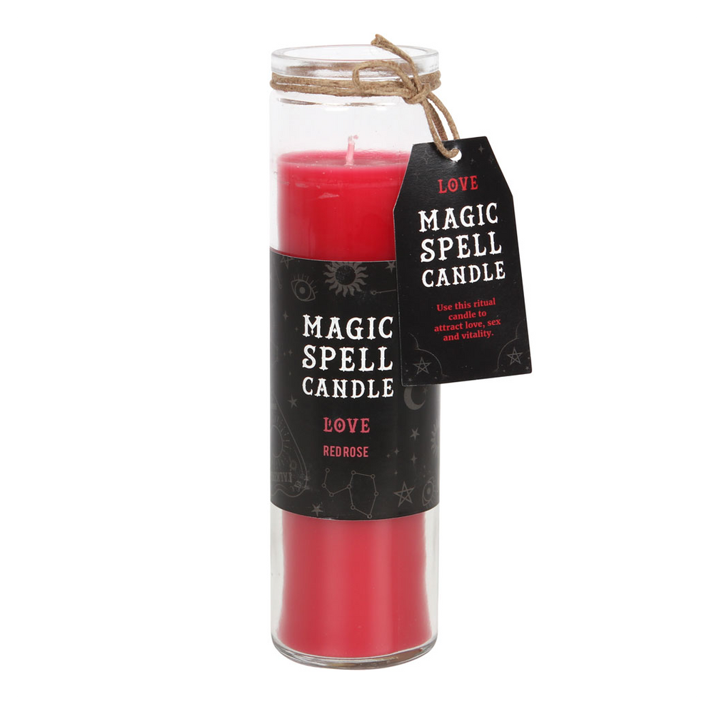 Eleanoras Rose Love Spell Tube Candle Candles