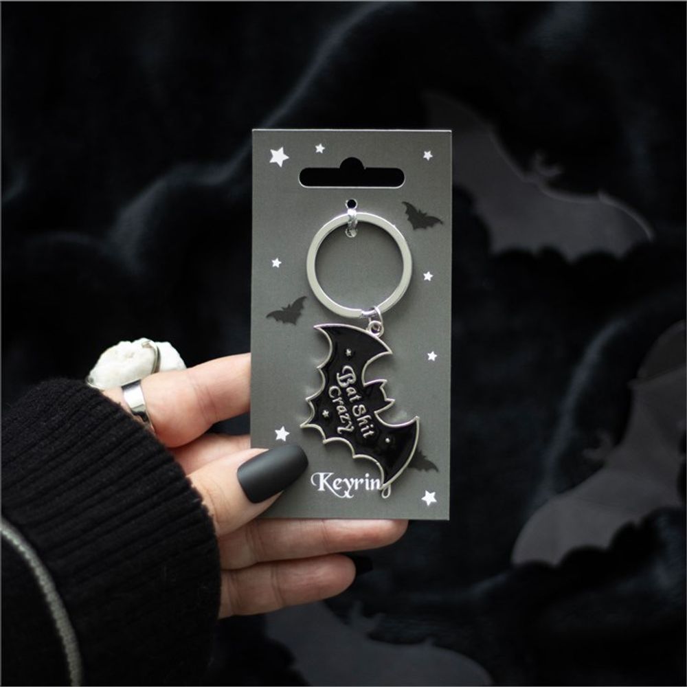 Eleanoras Bat Crazy Keyring Keyrings
