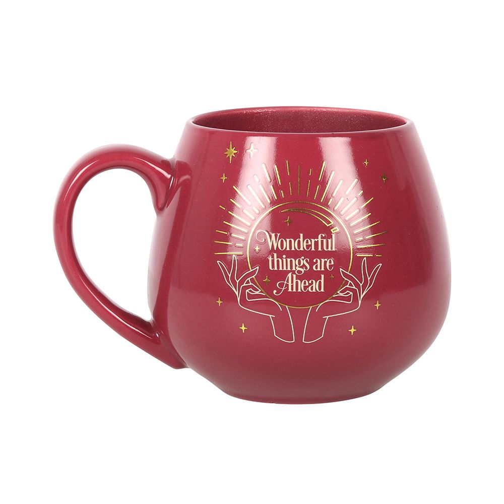 Eleanoras MYSTICAL PINK FORTUNE TELLER COLOUR CHANGING MUG 