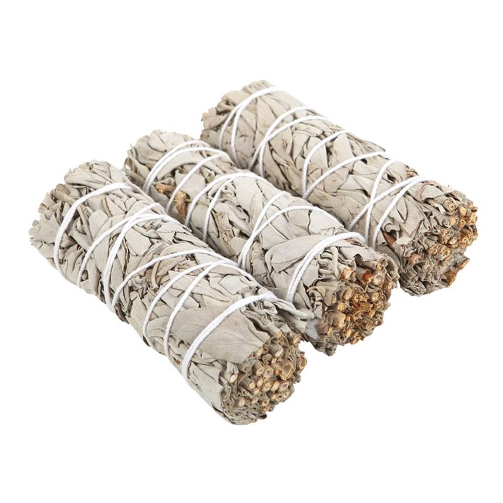 Eleanoras Set Of 3 White Sage Smudge Wands Smudge Sticks