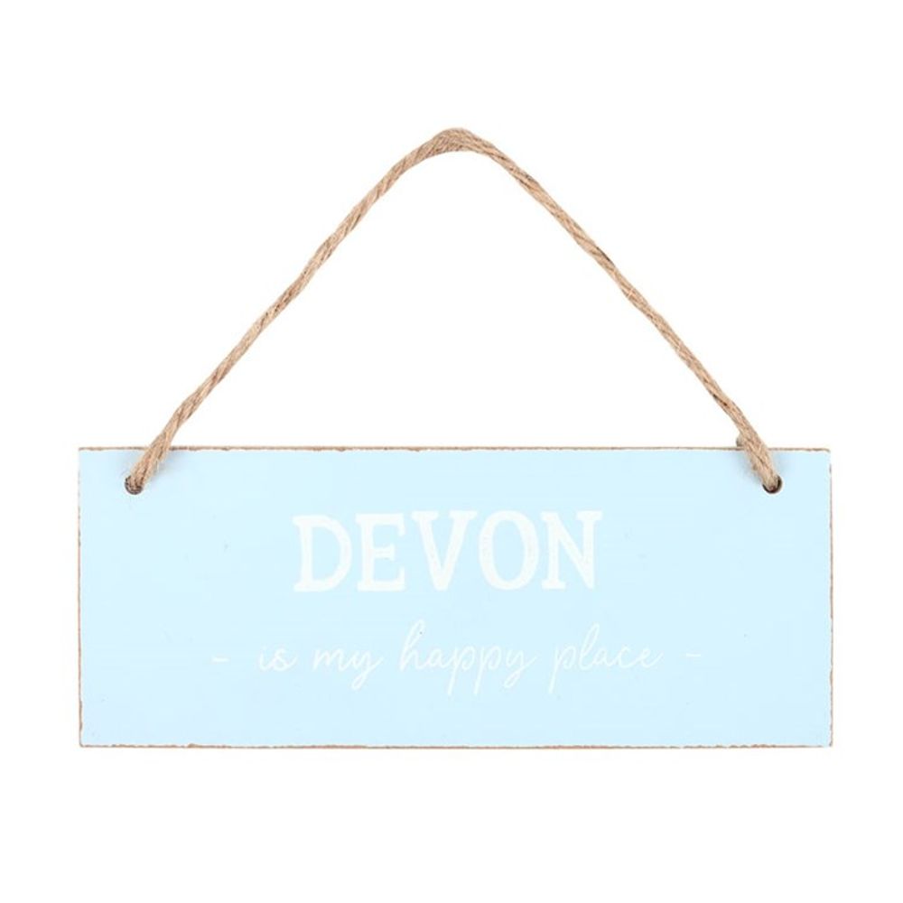 Eleanoras DEVON IS MY HAPPY PLACE SIGN 