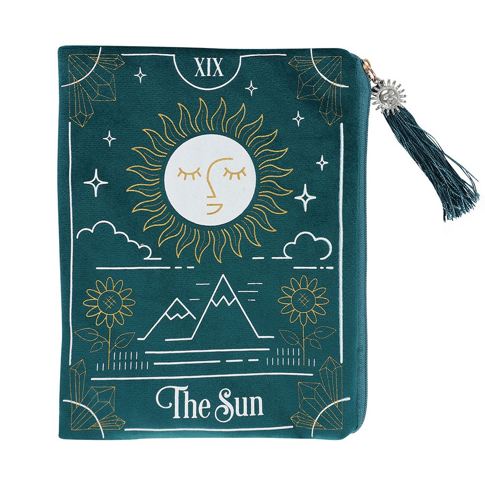 Eleanoras The Sun Tarot Card Zippered Bag Bags & Purses