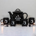 Eleanoras Witches Brew Cauldron Tea Set Teapots & Tea Accessories