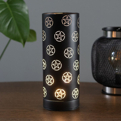 BLACK PENTAGRAM AROMA LAMP