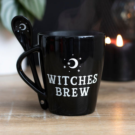 Eleanoras WITCHES BREW MUG & SPOON SET MUGS