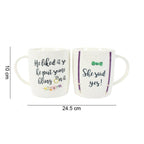 Eleanoras She said Yes Set Of 2 Mugs Mugs