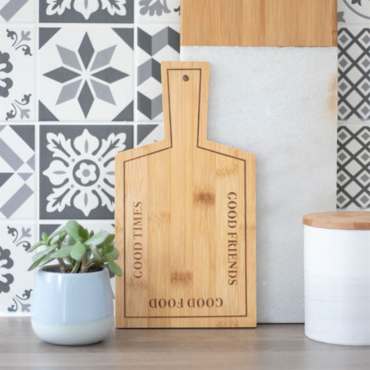 GOOD TIMES BAMBOO SERVING BOARD Serving Boards from Eleanoras