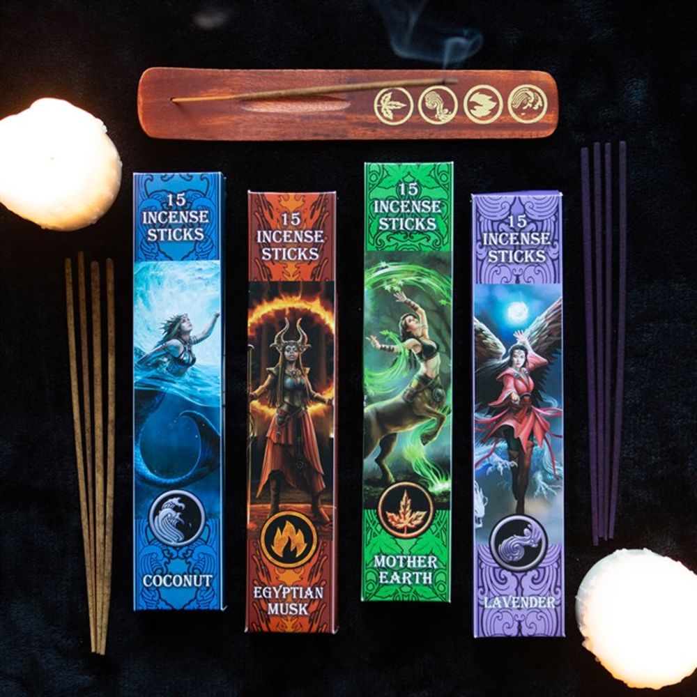 Eleanoras Elemental Incense Stick Collection by Anne Stokes 