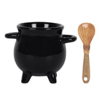 Eleanoras Cauldron Egg Cup With Broom Spoon Egg Cups & Storage
