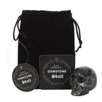 Eleanoras Black Labrodite Crystal Skull Crystals