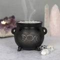 Eleanoras Triple Moon Cauldron Incense Cone Holder Incense Holders