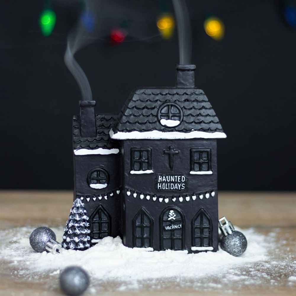 Eleanoras HAUNTED HOLIDAY HOUSE INCENSE CONE BURNER Incense Holders