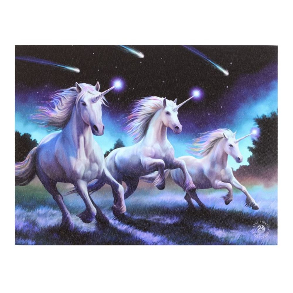 Shooting Stars Canvas Plaque by Anne Stokes CANVASES from Eleanoras