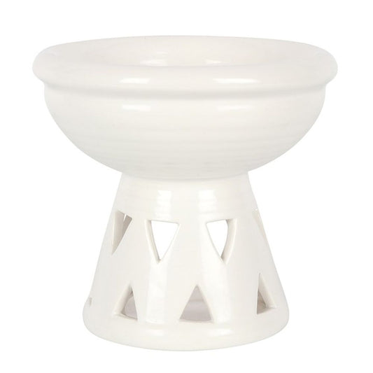 DEEP BOWL OFF WHITE OIL BURNER