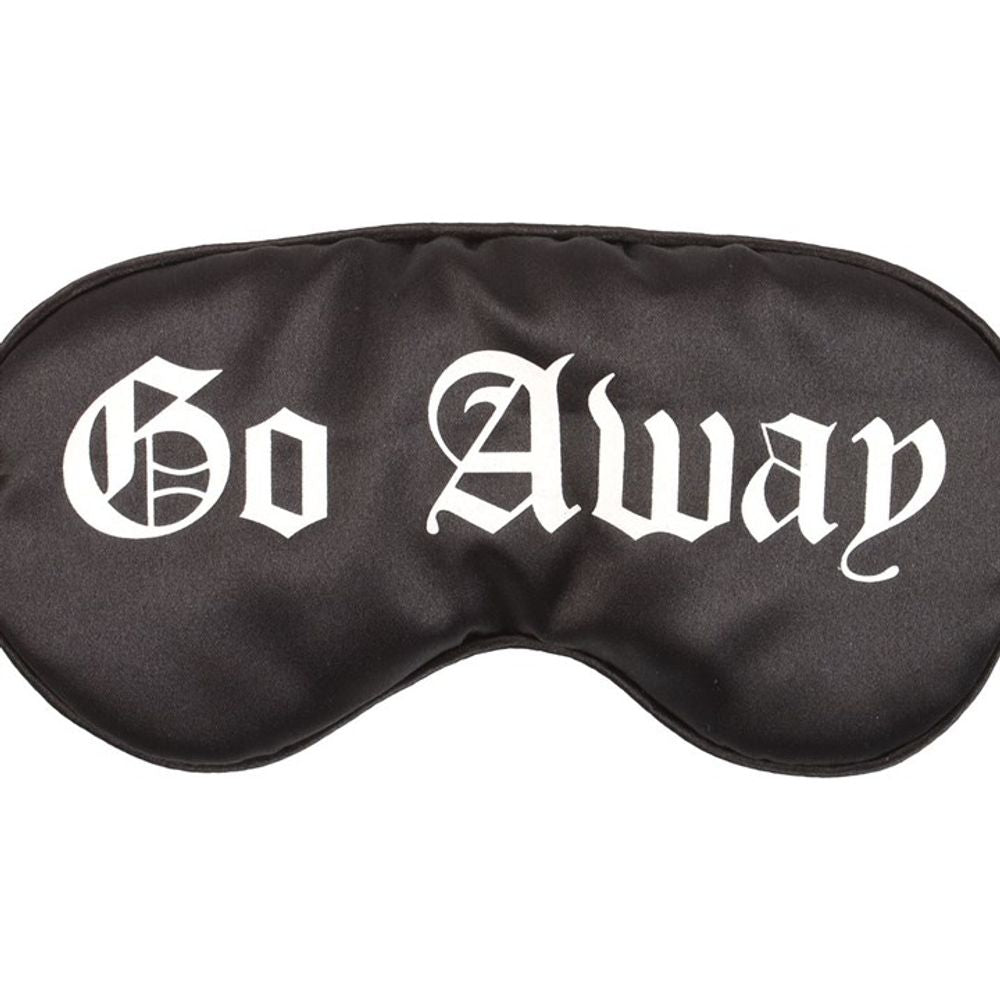 Eleanoras GO AWAY GOTHIC SATIN SLEEP MASK 