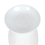 Eleanoras Buddha Face White Ceramic Oil Burner Oil Burners