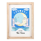 Eleanoras THE MOON CELESTIAL FRAMED PRINT Framed Prints