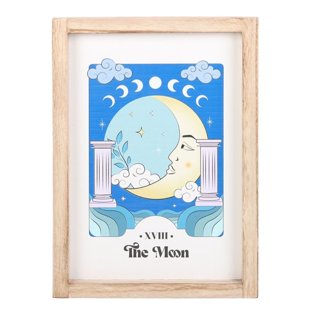 Eleanoras THE MOON CELESTIAL FRAMED PRINT Framed Prints