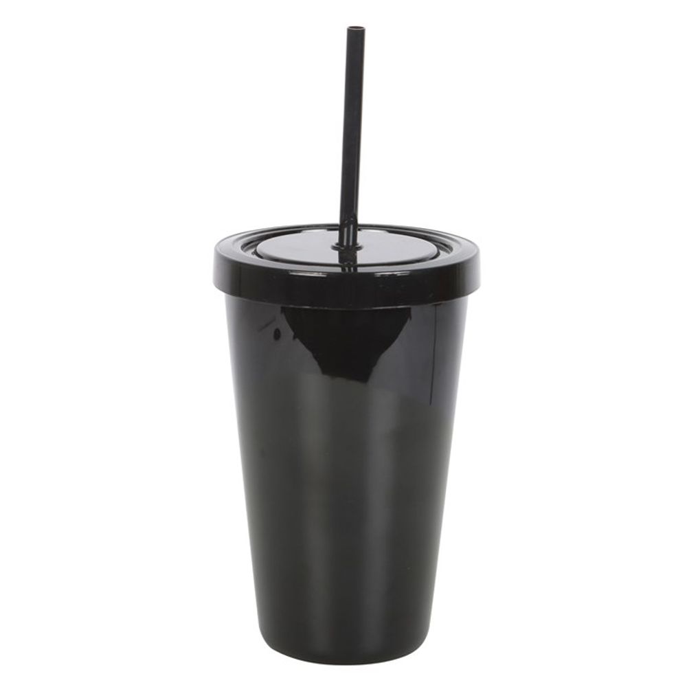 Eleanoras GOTH JUICE TUMBLER WITH STRAW Drinkware