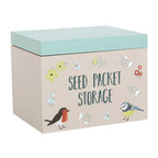 Eleanoras British Garden Birds Seed Packet Storage Box Garden Accessories
