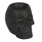 Eleanoras Black Skull Oil Burner Oil Burners