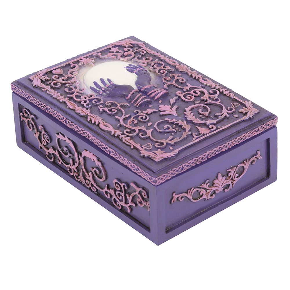 Eleanoras MYSTICAL CRYSTAL BALL RESIN STORAGE BOX Boxes & Chests