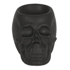 Eleanoras Black Skull Oil Burner Oil Burners