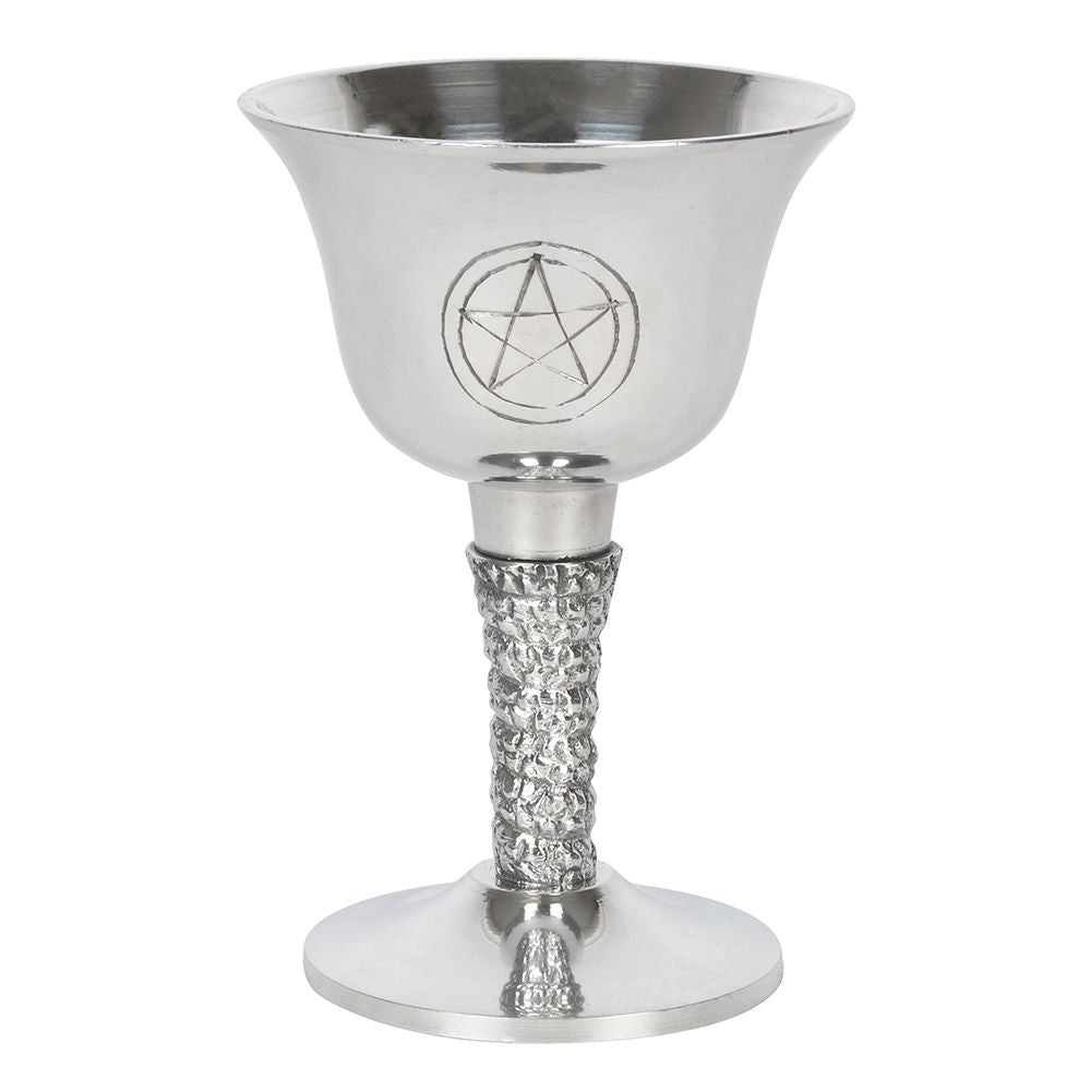 Eleanoras Silver Metal Pentagram Chalice 
