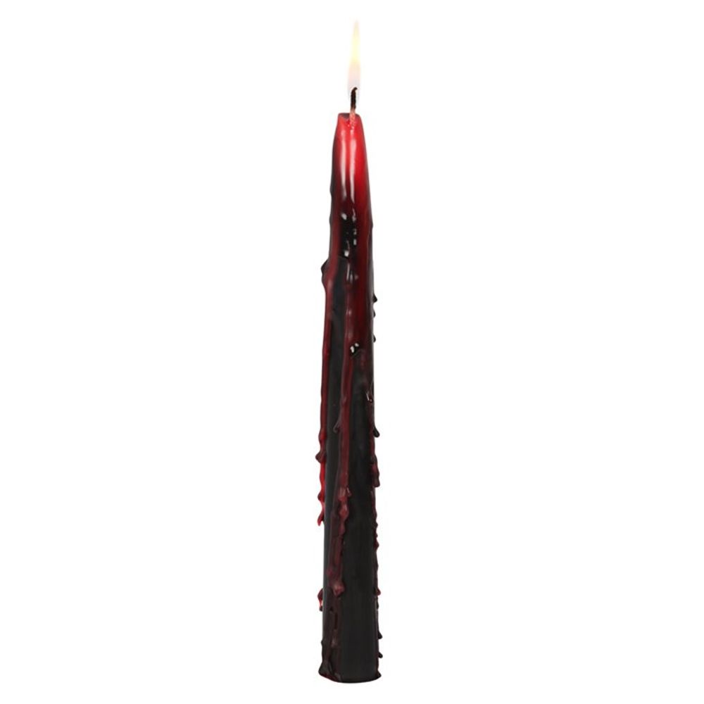 Eleanoras SET OF 8 VAMPIRE BLOOD TAPER CANDLES CANDLES