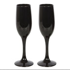 Eleanoras Til Death Do Us Party Champagne Flute Set Drinkware