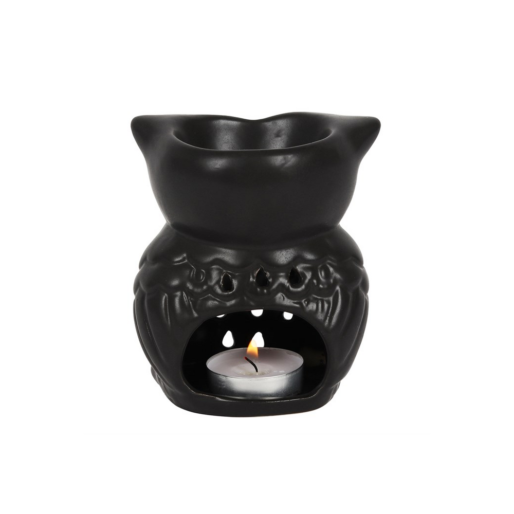 Eleanoras Black Owl Oil Burner Oil Burners