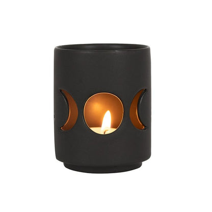 Eleanoras TRIPLE MOON SMALL CUT OUT TEALIGHT HOLDER Candle Holders