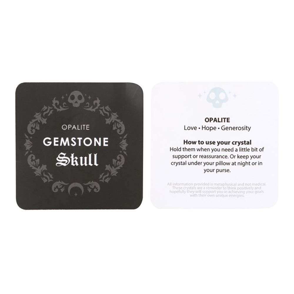 Eleanoras Opalite Crystal Skull Crystals