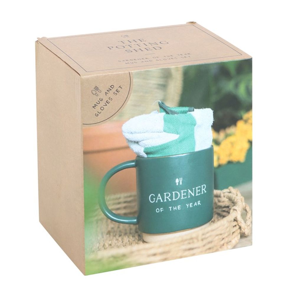 Eleanoras GARDENER OF THE YEAR MUG & GLOVE SET Mugs