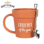Eleanoras Gardener Of The Year Pot Mug & Shovel Spoon Mugs