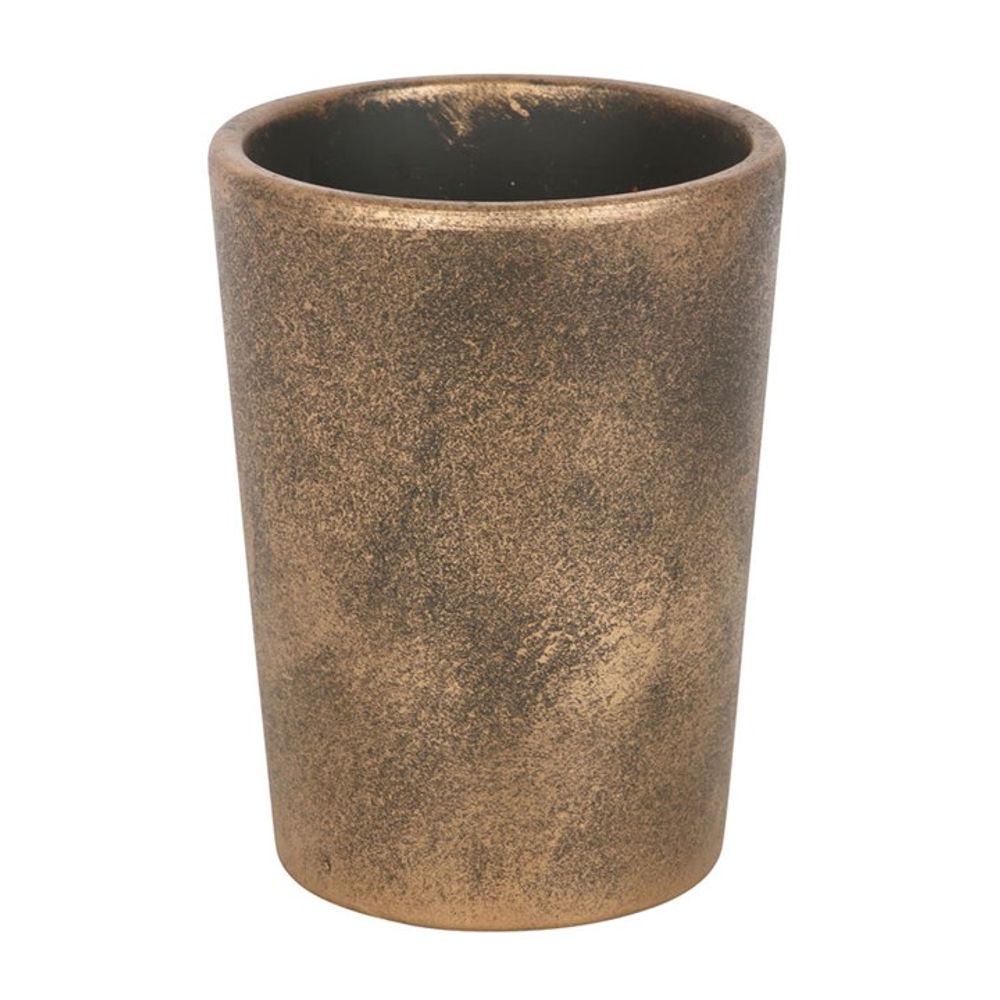 Eleanoras Triple Moon Bronze Terracotta Plant Pot by Lisa Parker Plant Pots