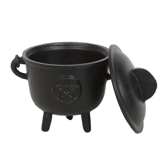 Eleanoras PENTAGRAM CAST IRON CAULDRON 11cm 