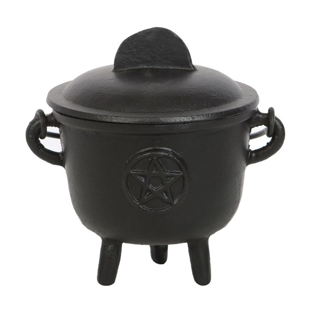 Eleanoras PENTAGRAM CAST IRON CAULDRON 11cm 