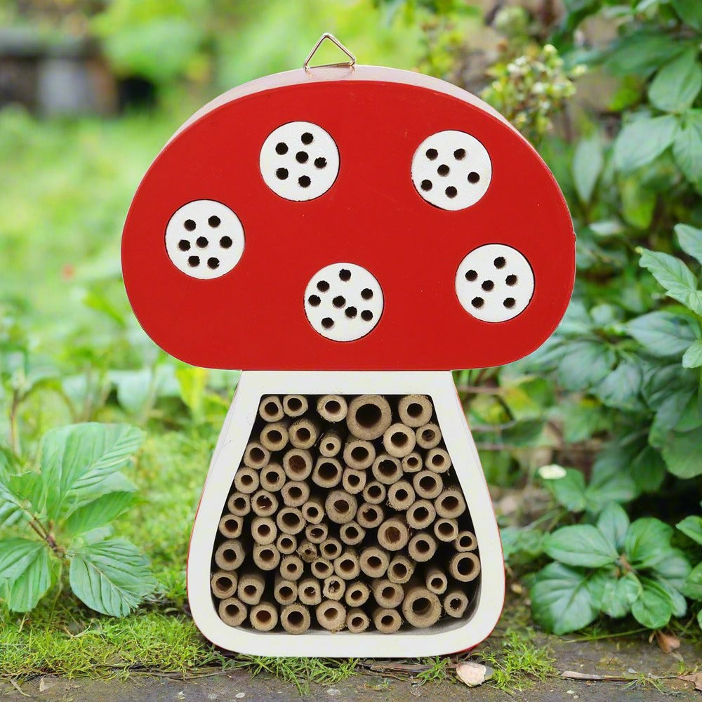 Eleanoras Mushroom Shaped Insect House Bird & Wildlife Houses